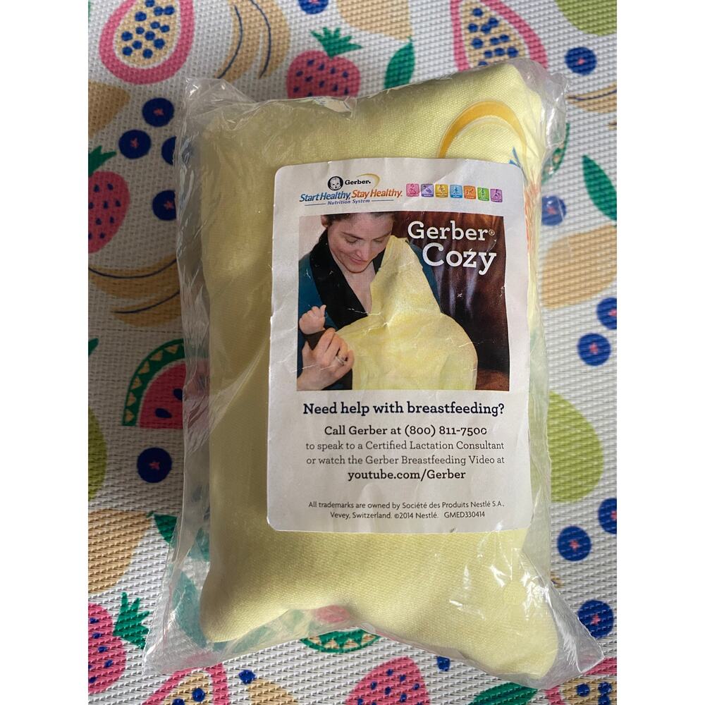 Gerber Cozy Yellow Nursing Cover